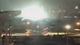 Hurricane Sandy Dramatic explosion at New York Con Edison power plant [upl. by Ailey]