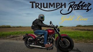 Triumph Bobber  Gold Line  Freedom Machine [upl. by Arni]