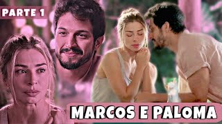 REAGINDO A HISTÓRIA DE MARCOS E PALOMA  Parte 1 [upl. by Eibbil]