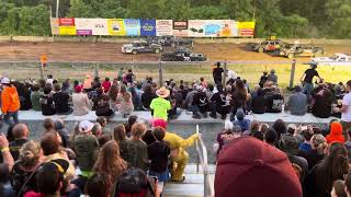 Demolition derby at the Goshen stampede in Connecticut pt1 [upl. by Novello]