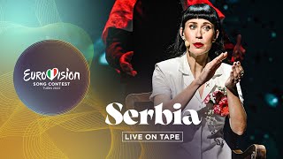 Konstrakta  In Corpore Sano  Serbia 🇷🇸  Live On Tape  Eurovision 2022 [upl. by Leaw]