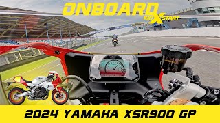 Yamaha XSR900 GP lap Assen [upl. by Stormie520]