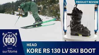 Head Kore RS 130 LV Review  Best Ski Boots 20222023 [upl. by Ettezyl171]