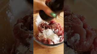 Beef Hacks  Velveting Beef with Baking Soda [upl. by Aitram]