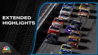 NASCAR Xfinity Series EXTENDED HIGHLIGHTS Wawa 250  82523  Motorsports on NBC [upl. by Thorr]