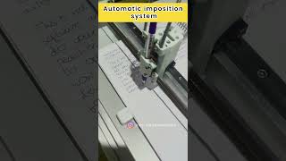 Automatic imposition system [upl. by Salinas]