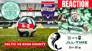 Celtic vs Ross County 42 Live Stream Scottish Premiership Football Match Score SPFL Highlights 2023 [upl. by Parnell]