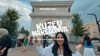 Kuzey Makedonya 🇲🇰 Vlog  Vizesiz Ülkeler  Gezilecek Yerler [upl. by Farland]