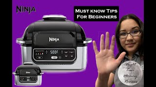 5 Must Know Ninja Foodi Grill Tips for Beginners [upl. by Brenna]