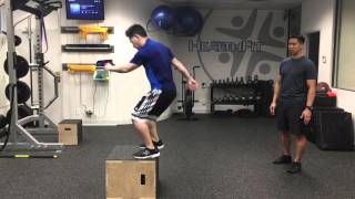 Rotational Box Jumps  Juice Compound [upl. by Keheley]