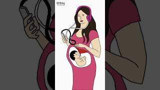 Deep meaning about pregnancy time 😢 😢animasyon shourts animation art [upl. by Ittocs816]