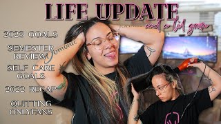 RANT 2022 Recap Self Care Goals 2023 GOALS [upl. by Htebazile]