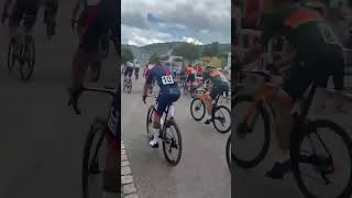 Start of the Radrennen in Ebringen in Germany 21 July 2024 [upl. by Assehc]