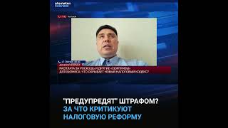 quotПредупредятquot штрафом За что критикуют налоговую реформу [upl. by Stedman]