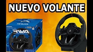 Unboxing y Análisis en Español  Volante Hori Racing Wheel PS3PS4 [upl. by Tneicniv]