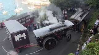 Showmans Engines Ascent Overgang to Furzeham Green Brixham [upl. by Zoeller]