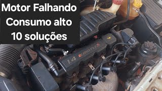 Motor falhando baixa potência e consumo elevado  10 problemas 10 soluções [upl. by Ariajay]