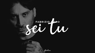 fabrizio moro  sei tu testo  sanremo 2022 [upl. by Terzas]