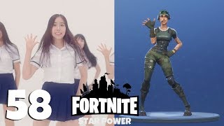 Fortnite ALL 58 emotes and dances  Their real life original references [upl. by Marder]