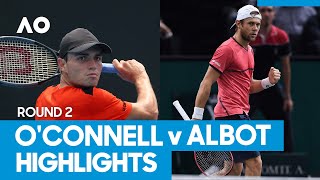 Christopher OConnell vs Radu Albot Match Highlights 2R  Australian Open 2021 [upl. by Znerol]