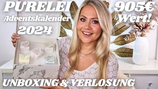 😍 PURELEI ADVENTSKALENDER 2024  SILBER  Unboxing amp Verlosung [upl. by Novah]