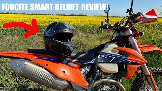 Forcite MK1S Smart Helmet Review Video Test [upl. by Mya741]