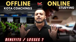 Student in KOTA vs Online Coachings   Physics Wallah [upl. by Poulter962]