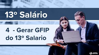 4  Gerar GFIP do 13º Salário [upl. by Kirre]