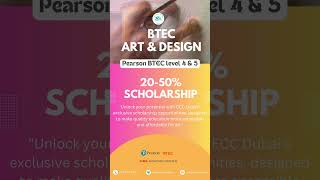 BTEC Art amp Diploma BTEC HND interiordesign graphicdesign artsanddesigns vocationalcourses khda [upl. by Clerk944]