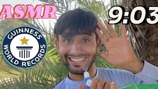 ASMR FASTEST 5000 Triggers 🌍 WORLD RECORD😱 OUTDOOR [upl. by Otrevlig]