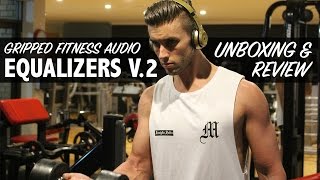 NEW GRIPPED FITNESS AUDIO GYM HEADPHONES [upl. by Evslin577]