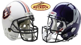 Auburn vs Northwestern 200910 Outback Bowl [upl. by Veronika]