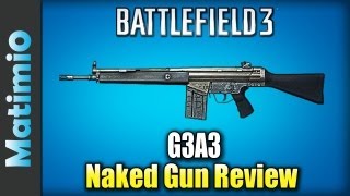 Naked G3A3 Review  Skilled Beast Battlefield 3 GameplayCommentary [upl. by Kcirdaed84]