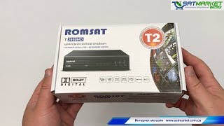 Видео обзор Romsat T2950HD [upl. by Ancell]