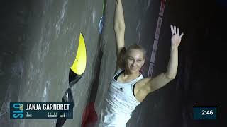 Janja Garnbret  Boulder Final IFSC Meiringen 2022 [upl. by Oicelem]