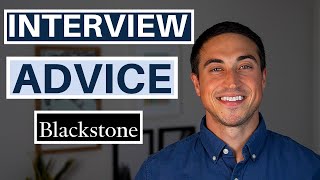 Interview Advice From Blackstones CEO [upl. by Artinek]