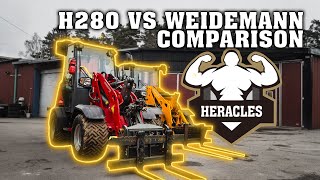 H280 amp Weidemann Comparison [upl. by Laicram]