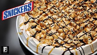 Snickers Pavlova Recipe [upl. by Hulbard]