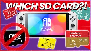 What SD Card To Buy  Nintendo Switch Guide [upl. by Merritt260]