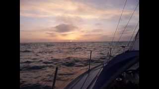 Sunrise sailing in Donegal Bay  Sadler 26 [upl. by Yecniuq177]