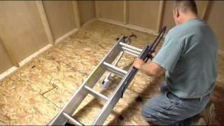 Werner Compact Attic Ladder  Short Installation Video [upl. by Oralie406]