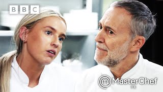 Cooking Under Michel Roux Jr Is Not For The FaintHearted  MasterChef UK [upl. by Ydissahc956]