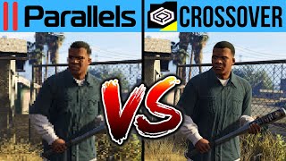 Parallels vs CrossOver  Which Is Best For Windows M1 Mac Gaming [upl. by Hoye982]