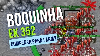 TIBIA  EK 352 NIGHTMARE CAVES  BOQUINHA DE FEYRIST [upl. by Ahsiki]