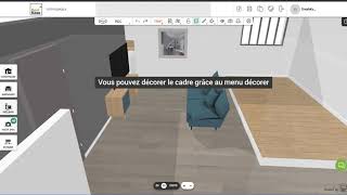 Tutoriel  personnaliser un cadre sur loutil plan 3D Kazaplan [upl. by Armilda]