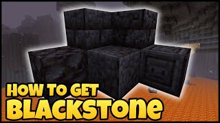 How To Get BLACKSTONE In MINECRAFT [upl. by Audun]