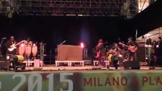 Angelique Kidjo a Capodanno a Milano 2015 [upl. by Attekahs903]