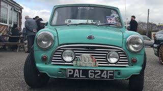 IDRIVEACLASSIC reviews young retro motor club meet  Jaynes Cafe Worksop [upl. by Haleak]