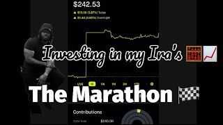 Investing In My Ira’s  The Marathon  Investment Challenge [upl. by Einniw]