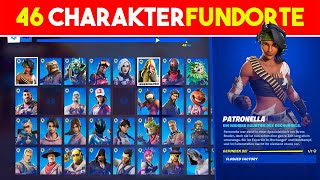 44 Charakter Fundorte Fortnite Kapitel 2 Season 6  Ixxmade [upl. by Suellen]